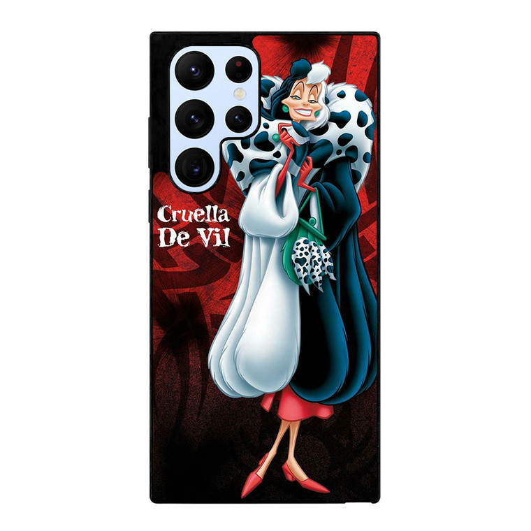 CRUELLA DE VIL DISNEY VILLAIN Samsung Galaxy S22 Ultra Case Cover