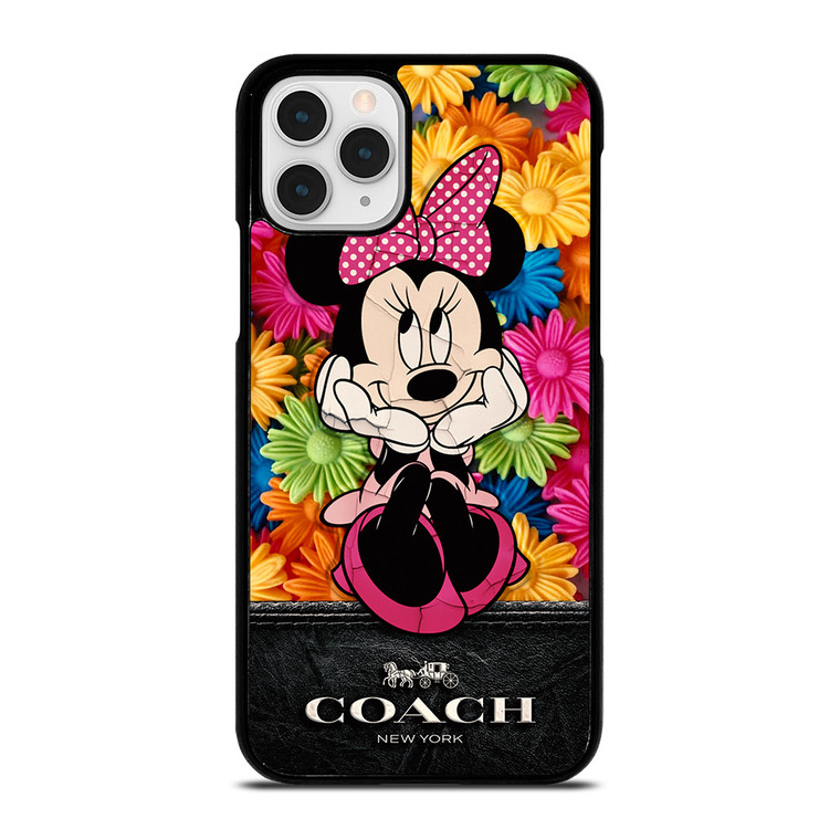 COACH MINNIE MOUSE FLOWER iPhone 11 Pro Case Cover
