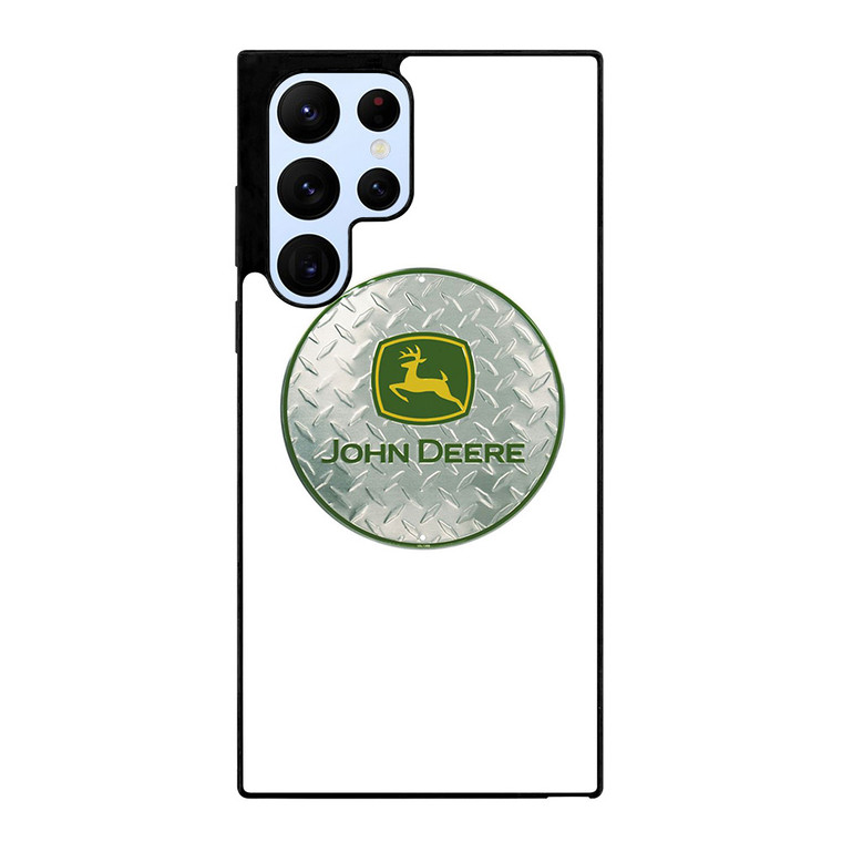 JOHN DEERE TRACTOR METAL LOGO Samsung Galaxy S22 Ultra Case Cover