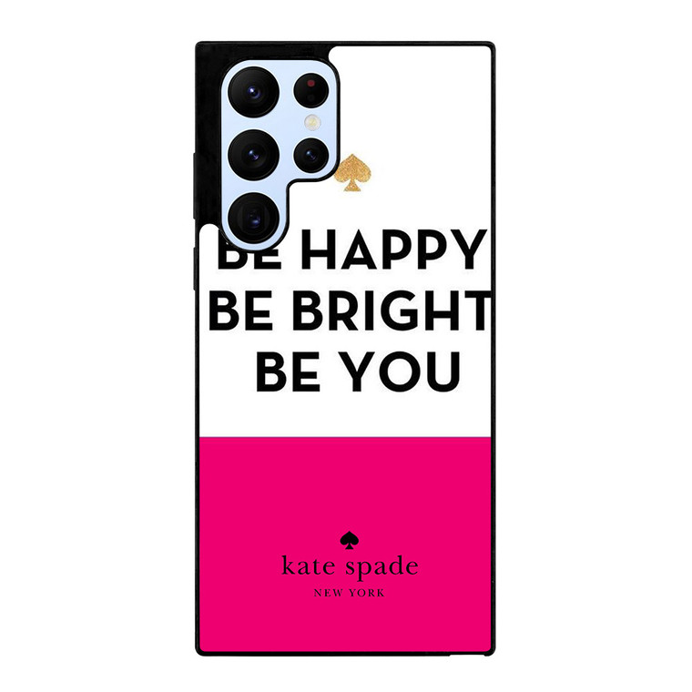 KATE SPADE NEW YORK BE HAPPY Samsung Galaxy S22 Ultra Case Cover