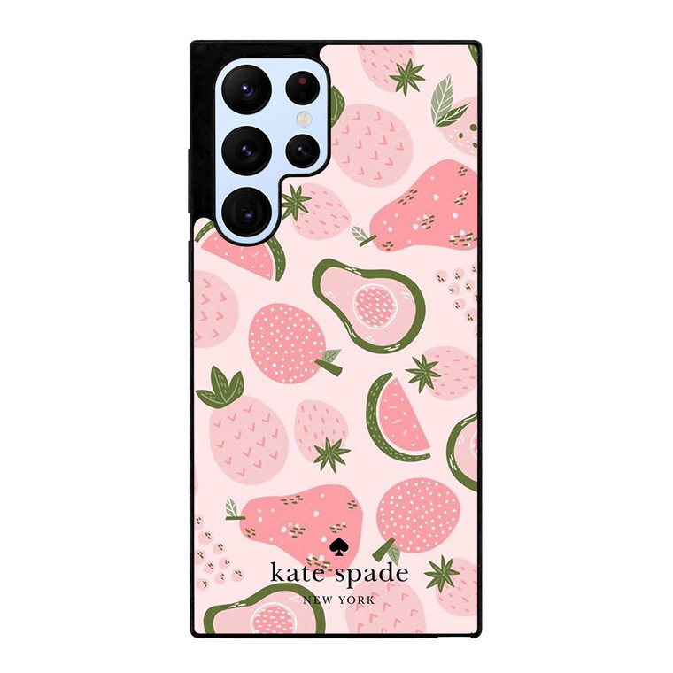 KATE SPADE NEW YORK LOGO FRUITS Samsung Galaxy S22 Ultra Case Cover