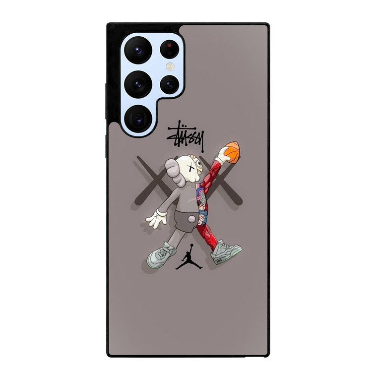 KAWS AIR JORDAN STUSSY Samsung Galaxy S22 Ultra Case Cover
