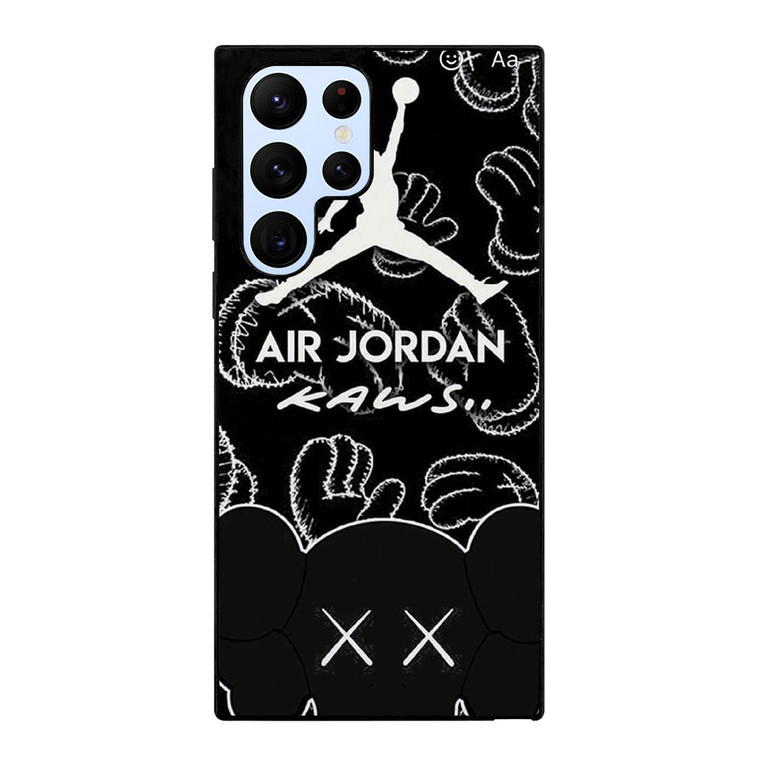 KAWS X AIR JORDAN LOGO Samsung Galaxy S22 Ultra Case Cover