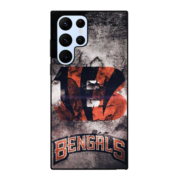LOGO CINCINNATI BENGALS NFL FOOTBALL TEAM Samsung Galaxy S22 Ultra Case Cover