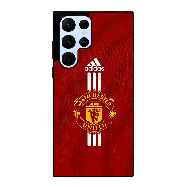 MANCHESTER UNITED FC FOOTBALL LOGO ADIDAS Samsung Galaxy S22 Ultra Case Cover