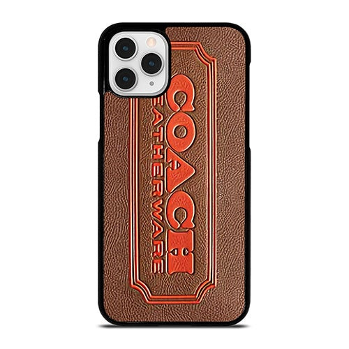 COACH LEATHERWARE EMBOSS iPhone 11 Pro Case Cover