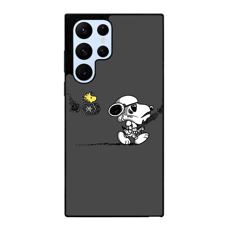 SNOOPY AND WOODSTOCK THE PEANUTS STAR WARS Samsung Galaxy S22 Ultra Case Cover