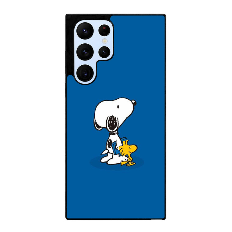 SNOOPY AND WOODSTOCK THE PEANUTS Samsung Galaxy S22 Ultra Case Cover