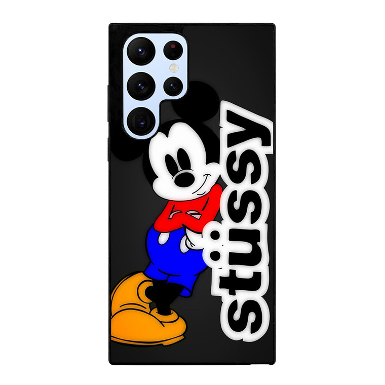 STUSSY MICKEY MOUSE Samsung Galaxy S22 Ultra Case Cover