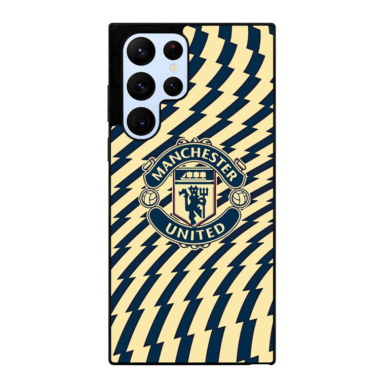 THE RED DEVILS FOOTBALL CLUB MANCHESTER UNITED FC LOGO Samsung Galaxy S22 Ultra Case Cover