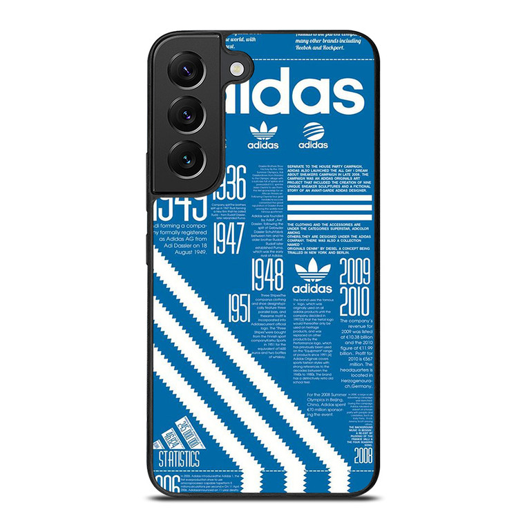 ADIDAS SHOES LOGO BLUE Samsung Galaxy S22 Plus Case Cover