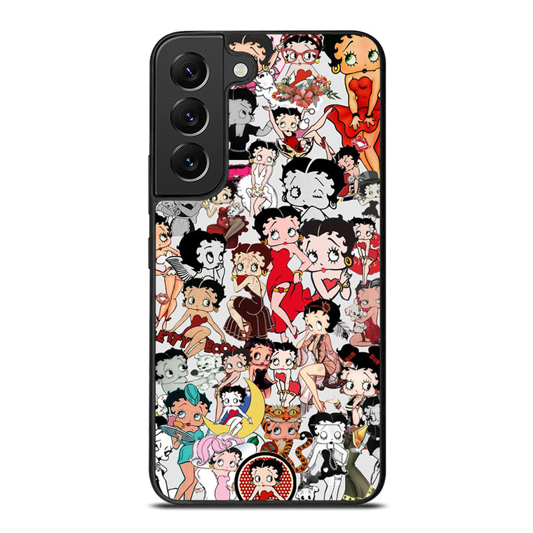 BETTY BOOP CARTOON COLLAGE Samsung Galaxy S22 Plus Case Cover