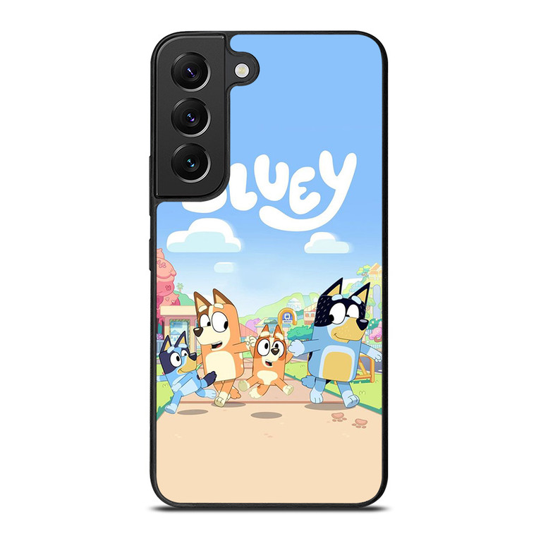 CARTOON BLUEY CHARACTERS Samsung Galaxy S22 Plus Case Cover