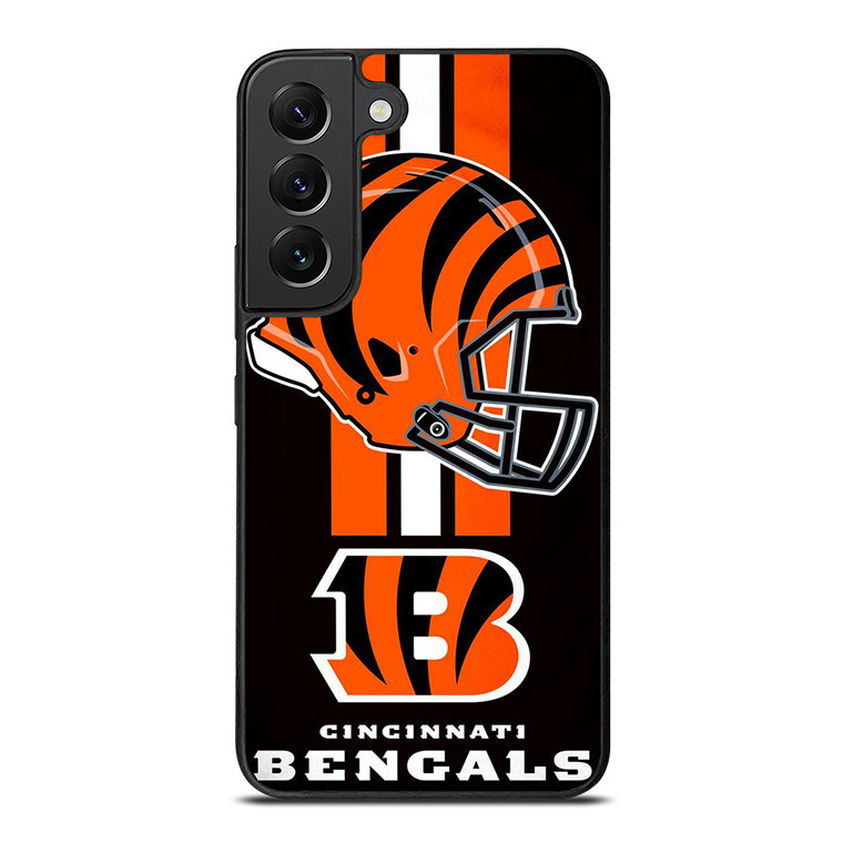 CINCINNATI BENGALS NFL FOOTBALL TEAM LOGO Samsung Galaxy S22 Plus Case Cover