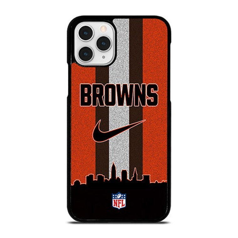 CLEVELAND BROWNS NIKE STRIPE iPhone 11 Pro Case Cover