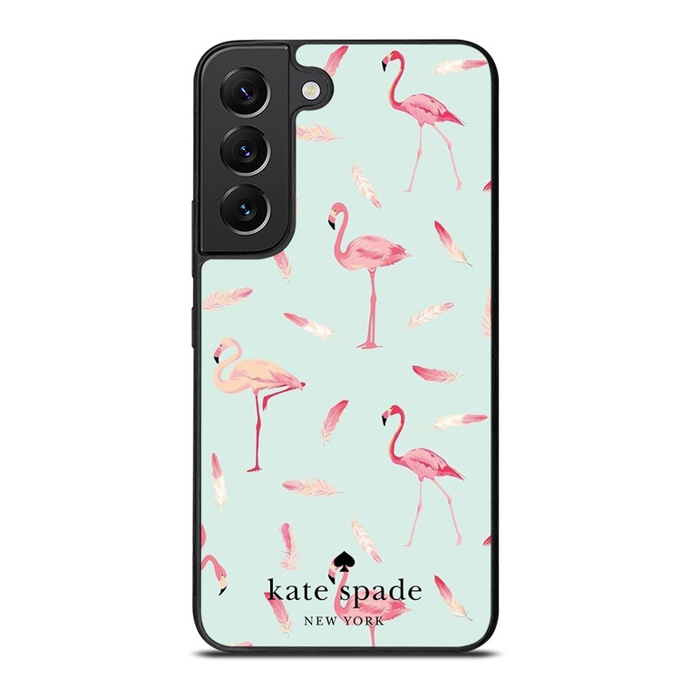 KATE SPADE NEW YORK LOGO FLAMINGOS Samsung Galaxy S22 Plus Case Cover