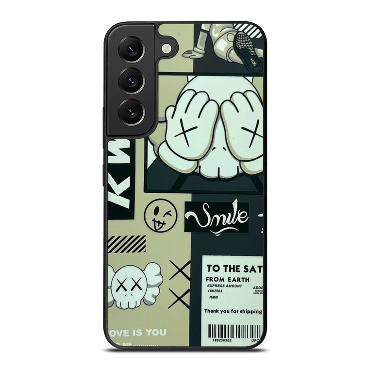 KAWS SMILE Samsung Galaxy S22 Plus Case Cover