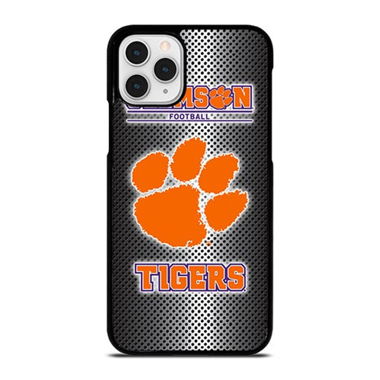 CLEMSON TIGERS METAL LOGO iPhone 11 Pro Case Cover