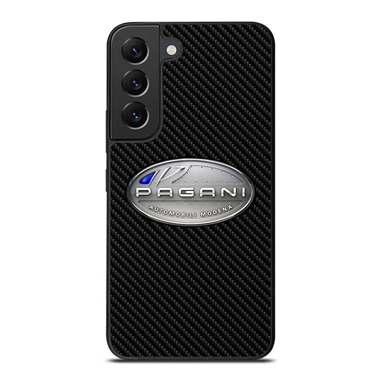 PAGANI CAR LOGO CARBON Samsung Galaxy S22 Plus Case Cover