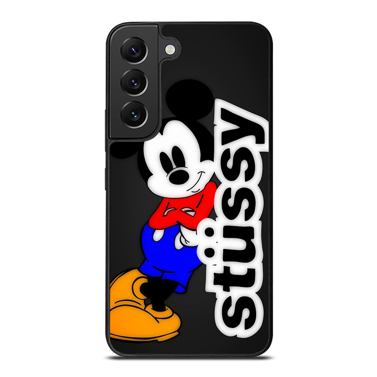 STUSSY MICKEY MOUSE Samsung Galaxy S22 Plus Case Cover