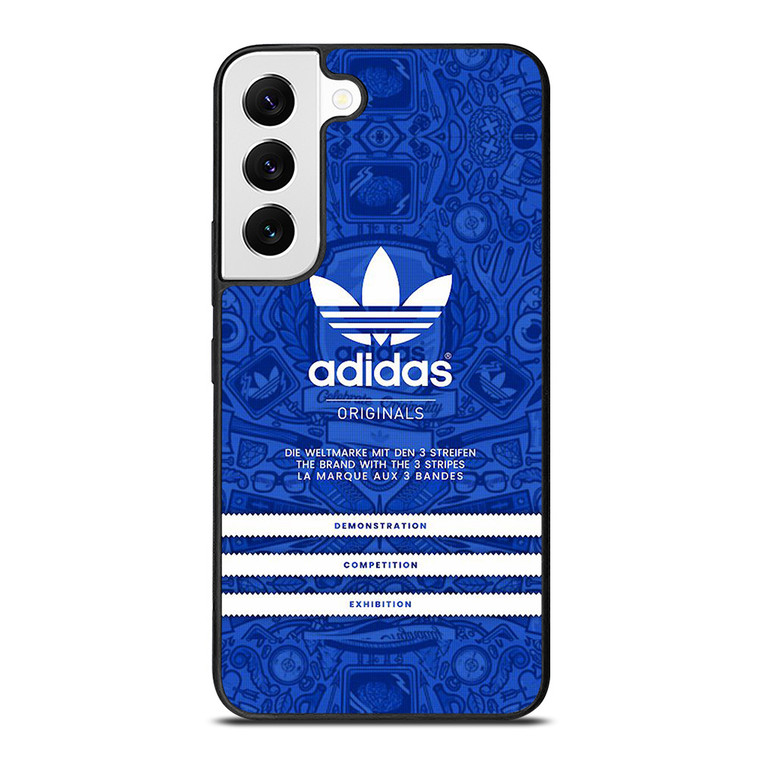 ADIDAS LOGO ORIGINALS BLUE Samsung Galaxy S22 Case Cover