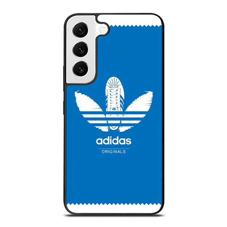 ADIDAS LOGO SHOES BLUE ORIGINALS Samsung Galaxy S22 Case Cover
