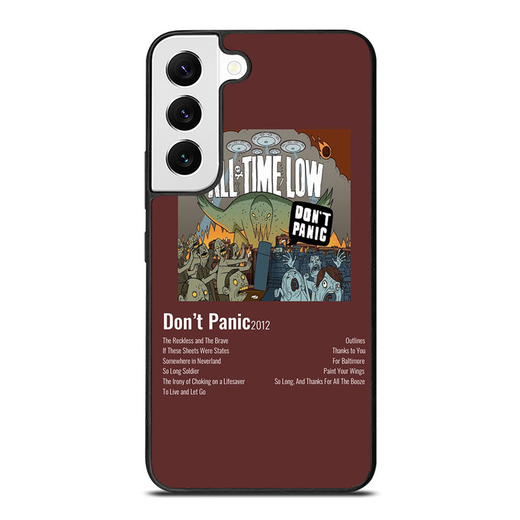 ALL TIME LOW DON'T PANIC 2012 Samsung Galaxy S22 Case Cover