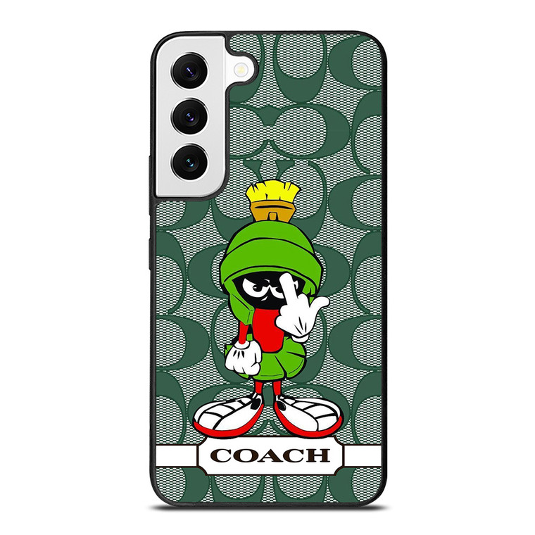COACH NEW YORK LOGO MARVIN THE MARTIAN Samsung Galaxy S22 Case Cover