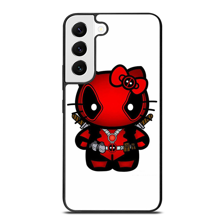 HELLO KITTY DEADPOOL MARVEL Samsung Galaxy S22 Case Cover