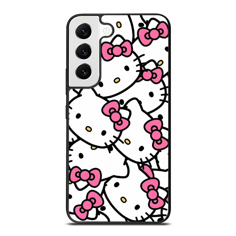 HELLO KITTY FACE COLLAGE Samsung Galaxy S22 Case Cover