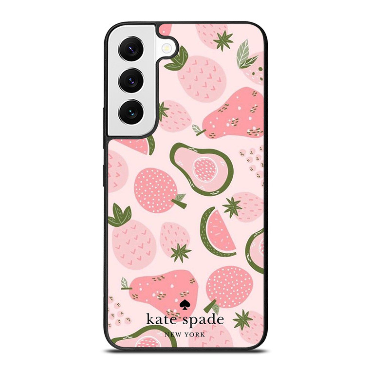 KATE SPADE NEW YORK LOGO FRUITS Samsung Galaxy S22 Case Cover