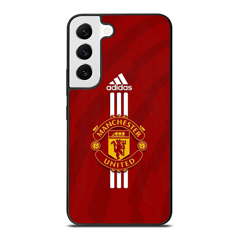 MANCHESTER UNITED FC FOOTBALL LOGO ADIDAS Samsung Galaxy S22 Case Cover