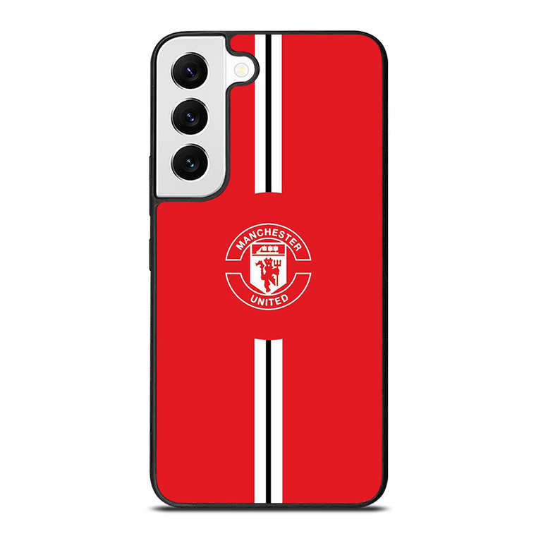 MANCHESTER UNITED FC LOGO FOOTBALL CLUB RED DEVILS ICON Samsung Galaxy S22 Case Cover
