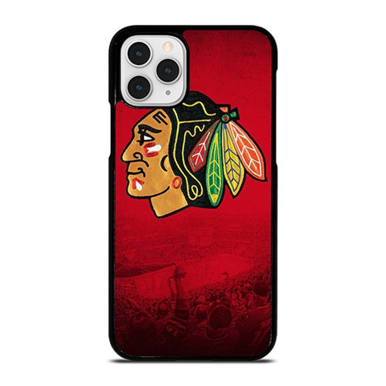 CHICAGO BLACKHAWKS NHL ICON iPhone 11 Pro Case Cover