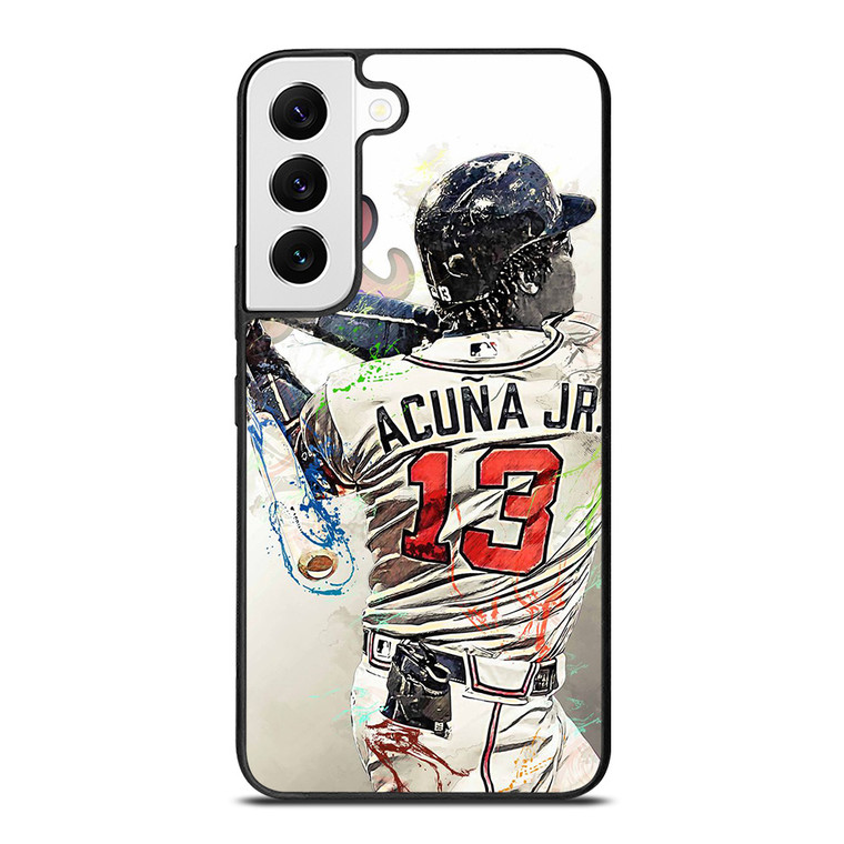 RONALD ACUNA JR 13 ATLANTA BRAVES Samsung Galaxy S22 Case Cover