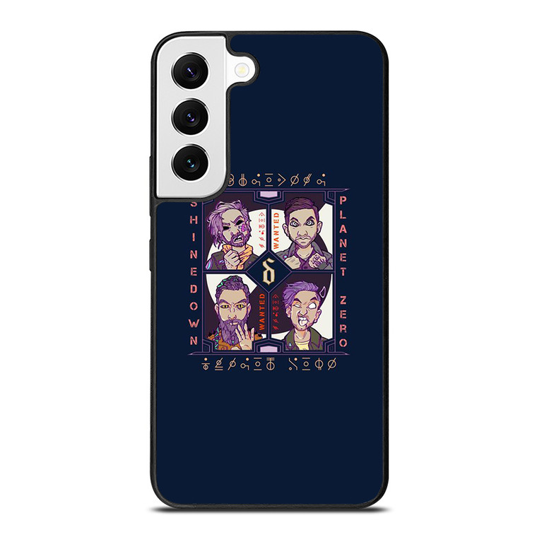 SHINEDOWN BAND PLANET ZERO Samsung Galaxy S22 Case Cover