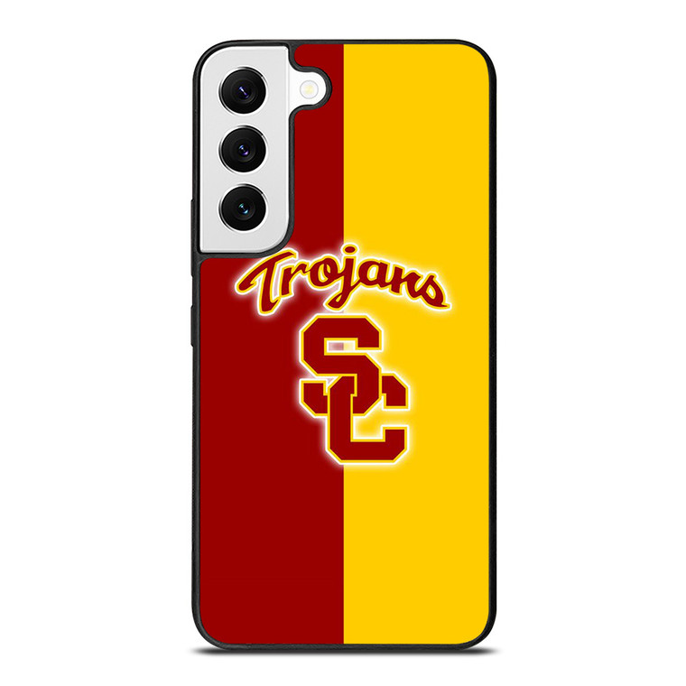 USC TROJANS BASKETBALL UNIVERSITY LOGO Samsung Galaxy S22 Case Cover