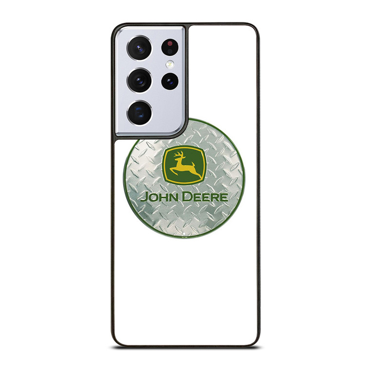 JOHN DEERE TRACTOR METAL LOGO Samsung Galaxy S21 Ultra Case Cover