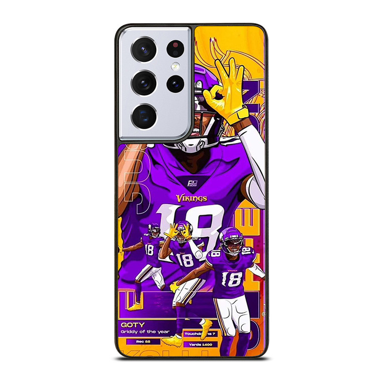 JUSTIN JEFFERSON MINNESOTA VIKINGS NFL Samsung Galaxy S21 Ultra Case Cover
