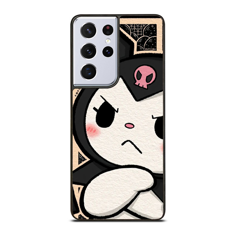KUROMI SANRIO CARTOON MAD Samsung Galaxy S21 Ultra Case Cover