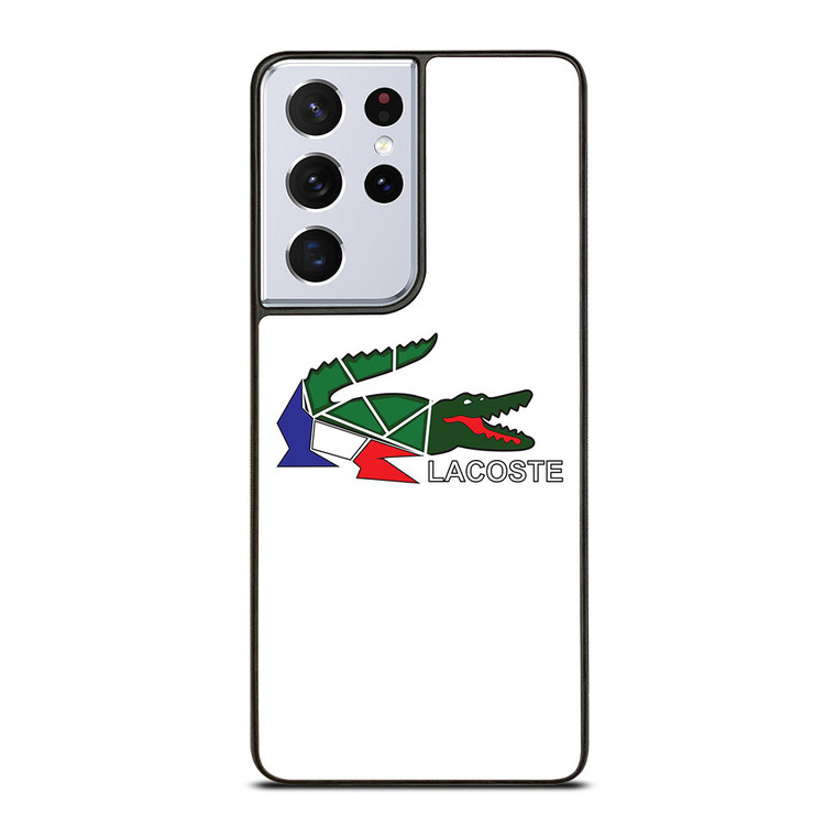 LACOSTE LOGO MOZAIC Samsung Galaxy S21 Ultra Case Cover
