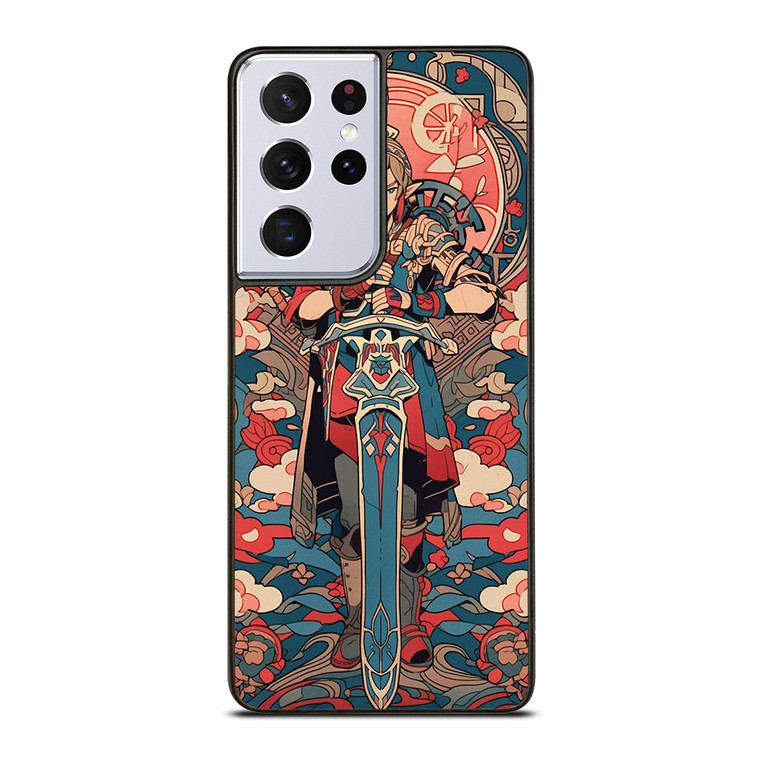LEGEND OF ZELDA CARTOON ART Samsung Galaxy S21 Ultra Case Cover