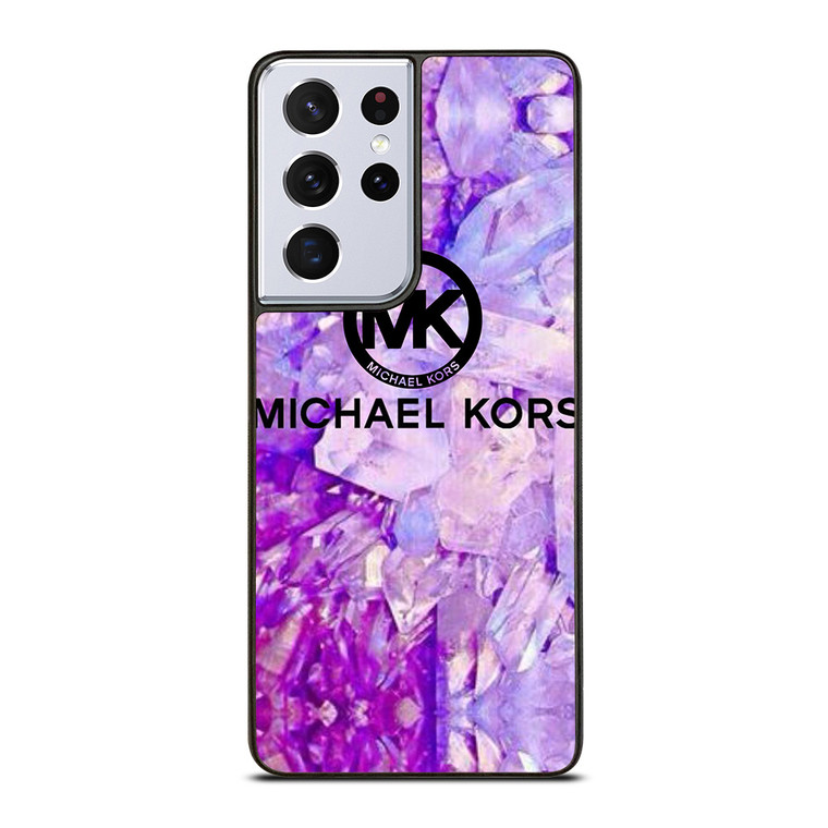 MICHAEL KORS MK LOGO EMERALD Samsung Galaxy S21 Ultra Case Cover
