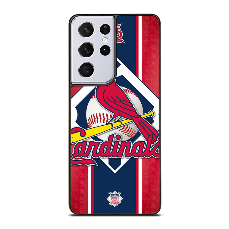 ST LOUIS CARDINALS LOGO BASEBALL MLB Samsung Galaxy S21 Ultra Case Cover