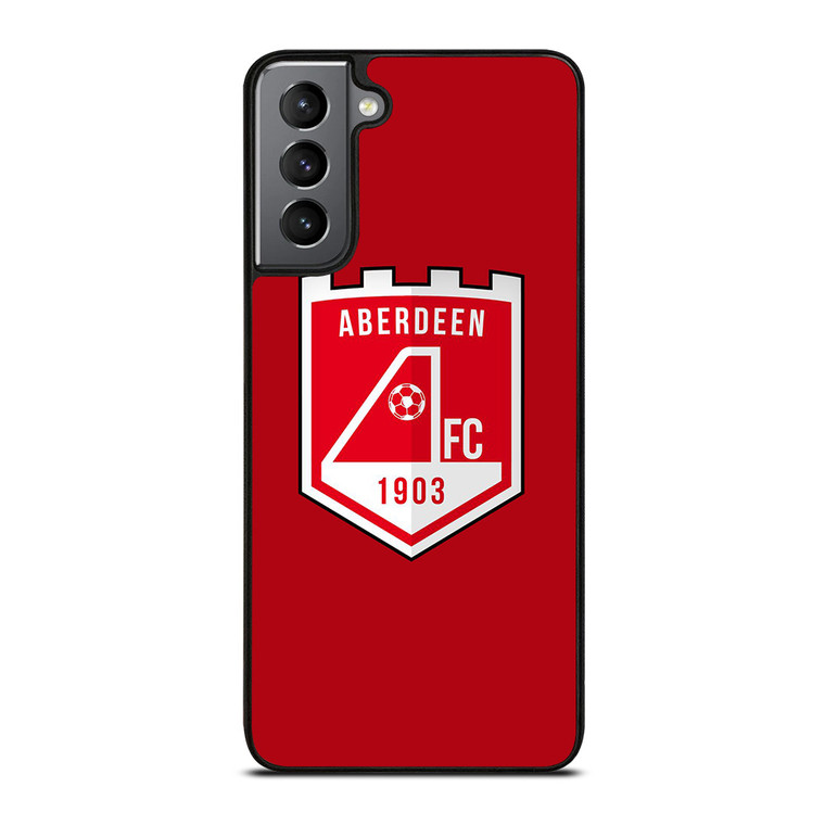 ABERDEEN FC FOOTBALL CLUB LOGO SCOTLAND Samsung Galaxy S21 Plus Case Cover