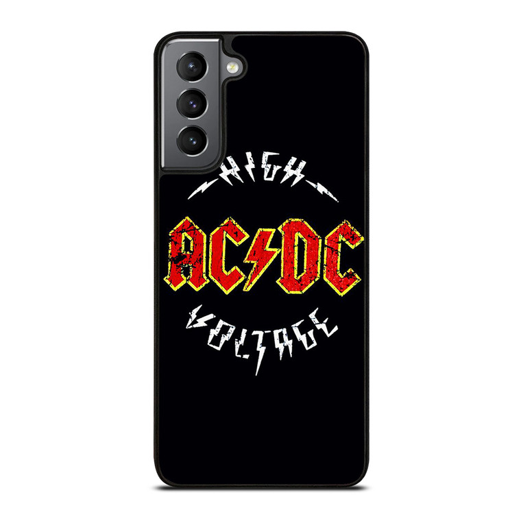 ACDC AC DC BAND HIGH VOLTAGE Samsung Galaxy S21 Plus Case Cover