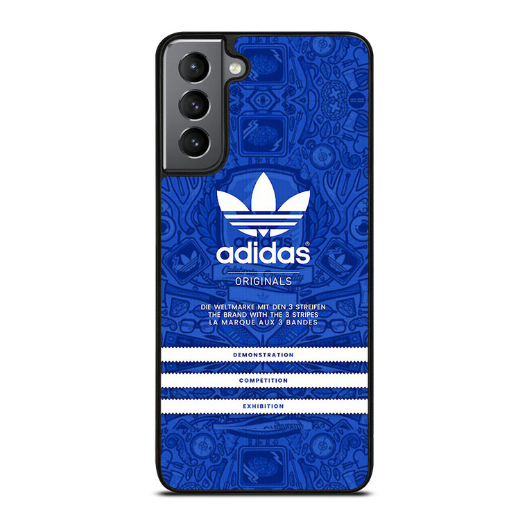 ADIDAS LOGO ORIGINALS BLUE Samsung Galaxy S21 Plus Case Cover
