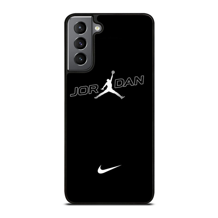 AIR JORDAN NIKE BLACK WHITE Samsung Galaxy S21 Plus Case Cover AIR JORDAN NIKE BLACK WHITE Samsung Galaxy S21 Plus Case Cover