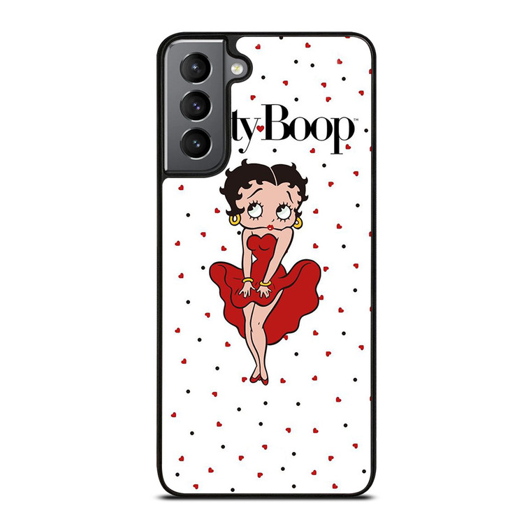 CARTOON BETTY BOOP LOVE Samsung Galaxy S21 Plus Case Cover