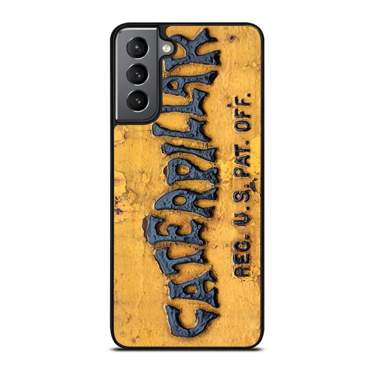 CATERPILLAR TRACTOR LOGO RUSTY EMBLEM Samsung Galaxy S21 Plus Case Cover